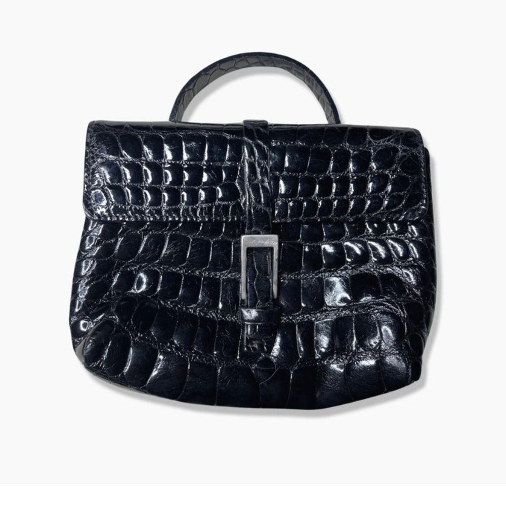 Tardini genuine alligator purse